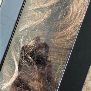 Bellami hair wrap ponytail in ash brown